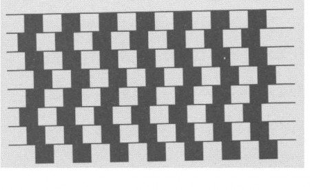 deze ken je vast al maar toch: deze horizontale lijnen lopen echt strak (pak anders maar een liniaal)